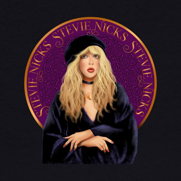 Stevie Nicks Gold Dust Emblem by LittleBunnySunshine